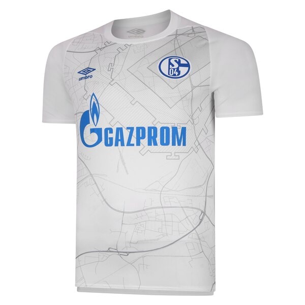 Tailandia Camiseta Schalke 04 2ª 2020-2021 Blanco
